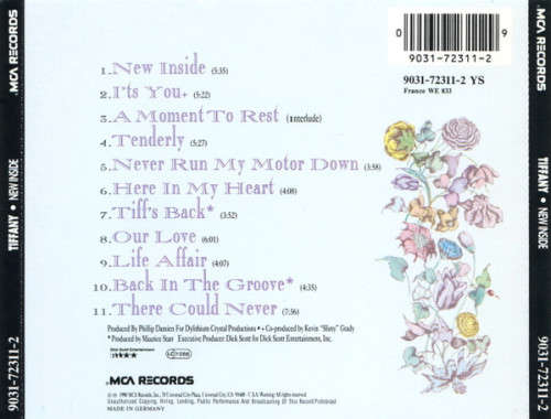 Tiffany - New Inside CD Import
