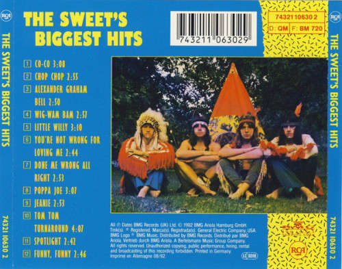 The Sweet - Biggest Hits CD Import