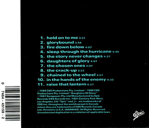 Black Sorrows - Hold On To Me CD Import