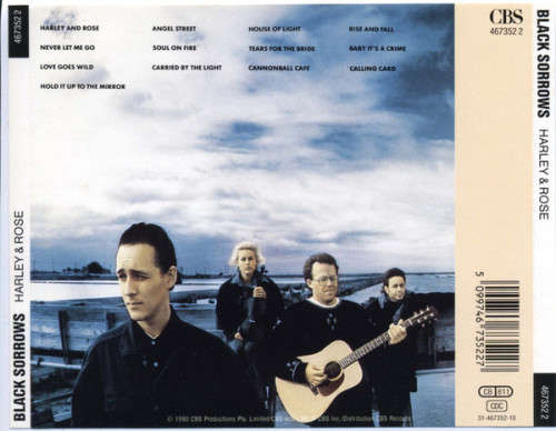 Black Sorrows - Harley & Rose CD Import