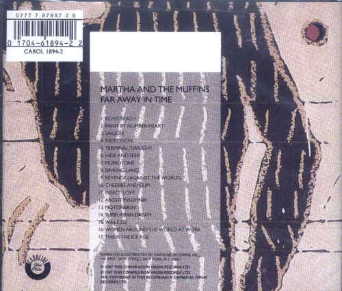 Martha & the Muffins - Far Away In Time CD Import