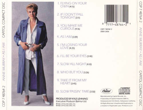 Anne Murray - As I Am CD Import
