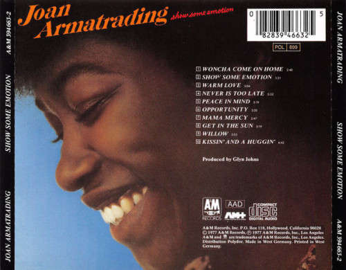 Joan Armatrading - Show Some Emotion CD Import