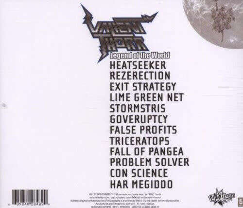 Valient Thorr - Legend Of the World CD Import
