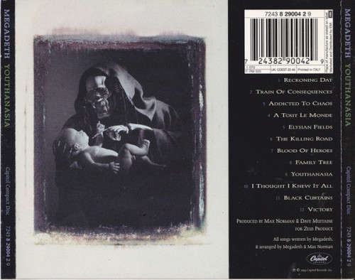 Megadeth - Youthanasia CD Import