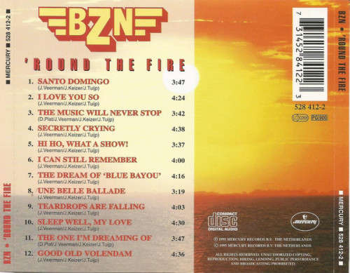 BZN - `Round the Fire CD Import