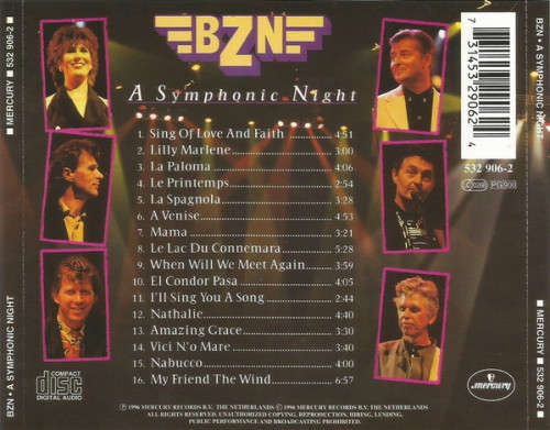 BZN - A Symphonic Night CD Import