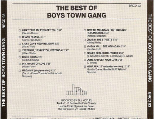 Boys Town Gang - Best of CD Import