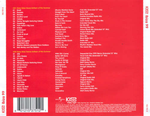 Various - Kiss Ibiza 99 Double CD Import