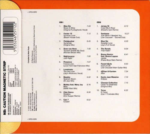 Hed Kandi - Various Beach House Double CD Import