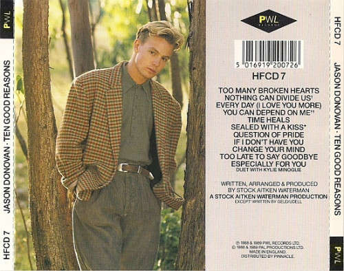 Jason Donovan - Ten Good Reasons CD Import