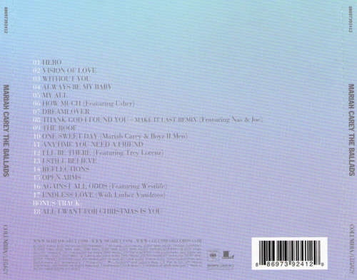 Mariah Carey - The Ballads CD Import