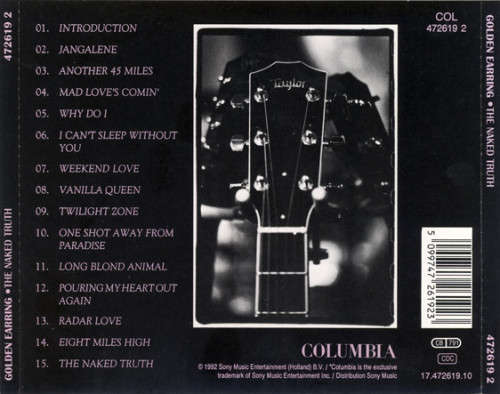 Golden Earring - Naked Truth CD Import