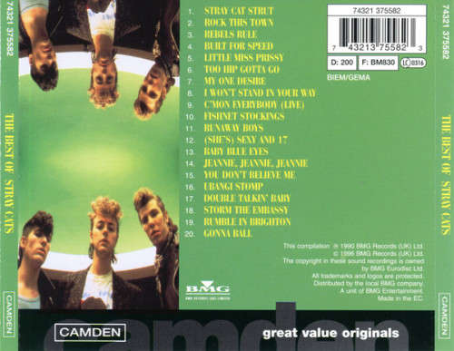 Stray Cats - Best of CD Import