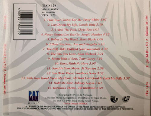 Various - Highveld Hits Volume 2 CD