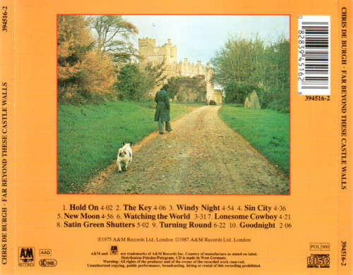Chris de Burgh - Far Beyond These Castle Walls... CD Import