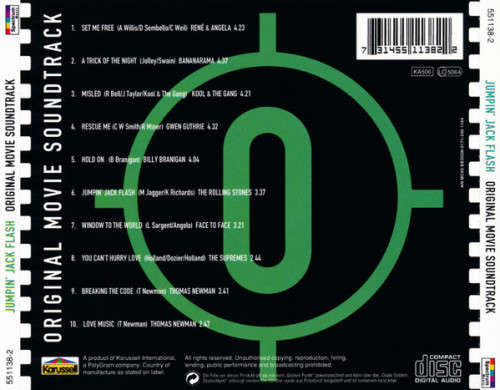 Jumpin` Jack Flash - Soundtrack CD Import
