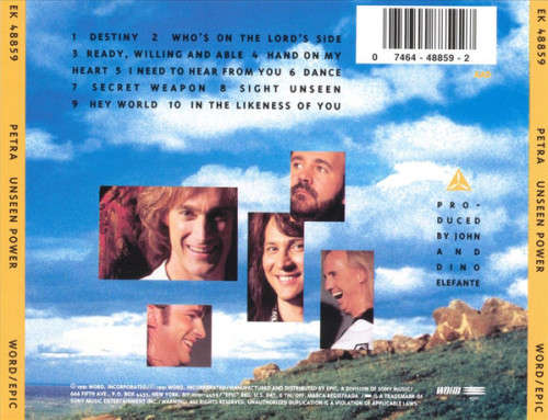 Petra - Unseen Power CD Import