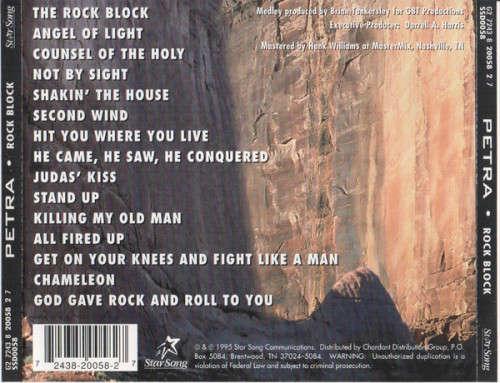 Petra - Rock Block CD Import