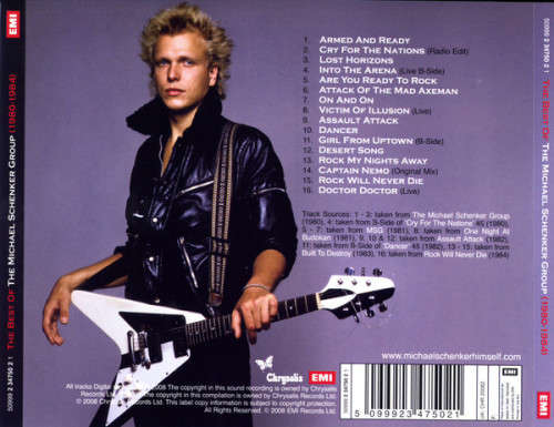 Michael Schenker Group - Best of CD Import