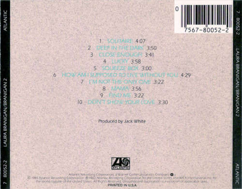 Laura Branigan - Branigan 2 CD Import