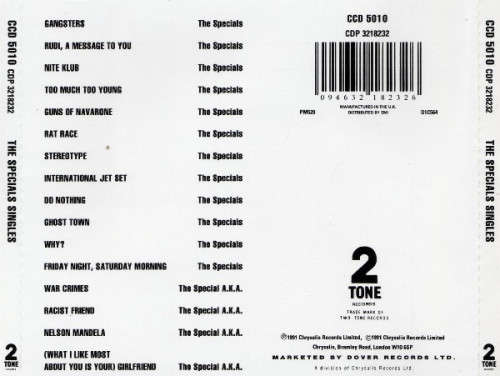 Specials - Singles CD Import