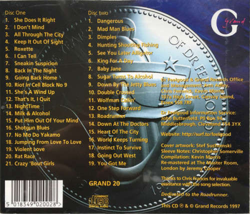 Various Dr Feelgood - Twenty Five Years of Double CD Import