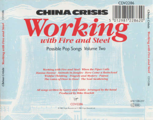 China Crisis - Working With Fire & Steel  CD Import