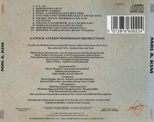 Mel & Kim - F.L.M. CD Import
