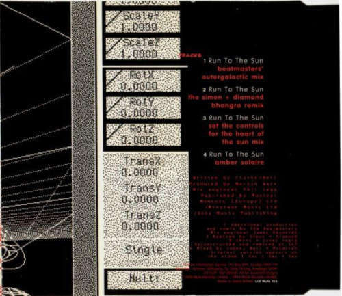 Erasure - Run To the Sun (Remixes) Maxi CD Import