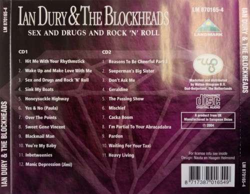 Ian Dury & the Blockheads - Greatest Hits CD Import