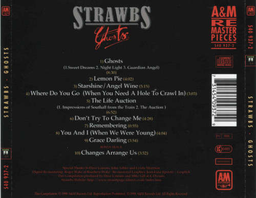 Strawbs - Ghosts CD Import