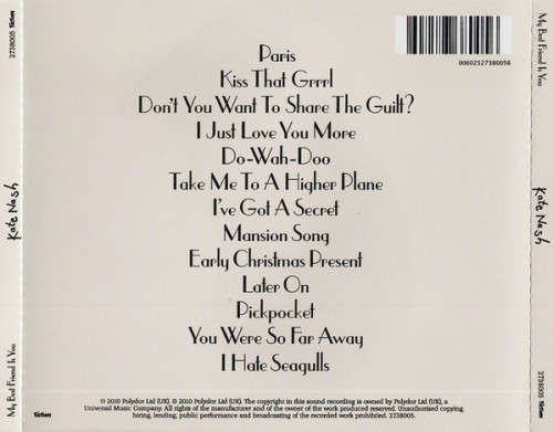 Kate Nash - My Best Friend Is You CD Import