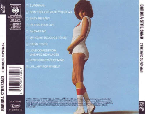 Barbra Streisand - Superman CD Import