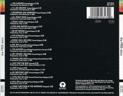 Free - The Free Story CD Import