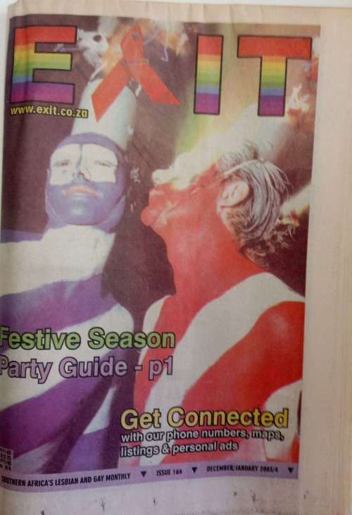 Exit Newspaper Dec/Jan 2003/04 (Gay Interest)