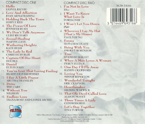 Various - The Greatest Love Double CD Import