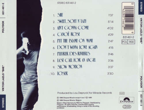 Viktor Lazlo - She CD Import