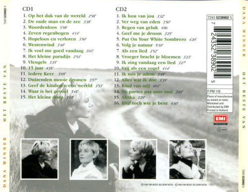 Dana Winner - Het Beste Van  Double CD Import