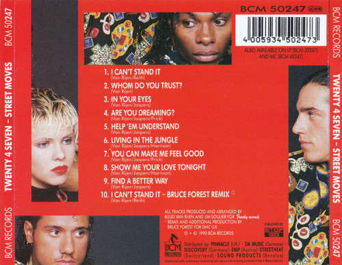 Twenty 4 Seven - Street Moves CD Import