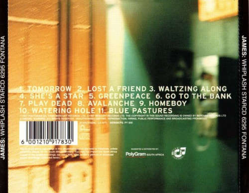 James - Whiplash CD