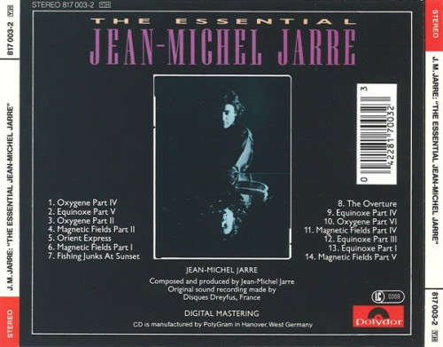 Jean-Michel Jarre - The Essential  CD Import