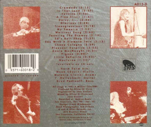 Harm Farm - Nice Job, Einstein CD Import