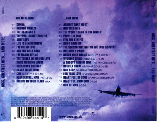10cc - Greatest Hits... And More Double CD Import