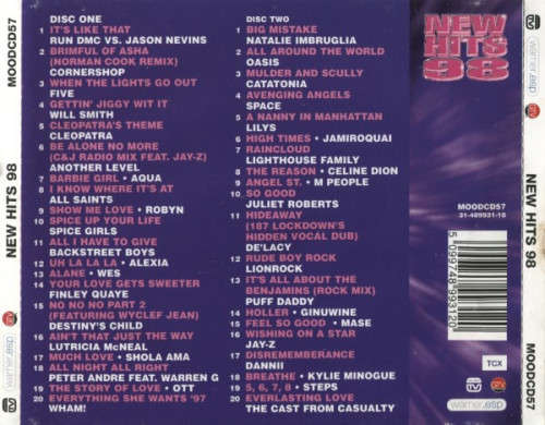 Various  New Hits 98 Double CD Import