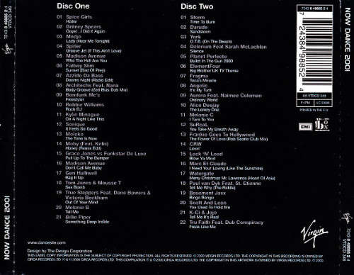 Various - Now Dance 2001 Double CD Import