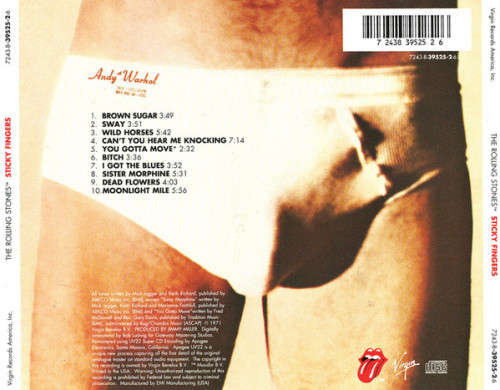 Rolling Stones - Sticky Fingers CD Import
