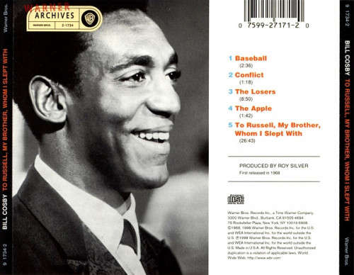 Bill Cosby - To Russell, My Brother, Whom I Slept With CD Import