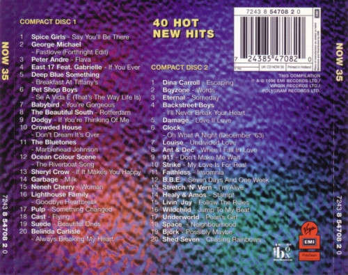 Various - Now That`s What I Call Music! 35 Double CD Import