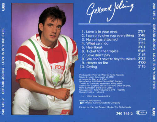 Gerard Joling - Love Is In Your Eyes CD Import